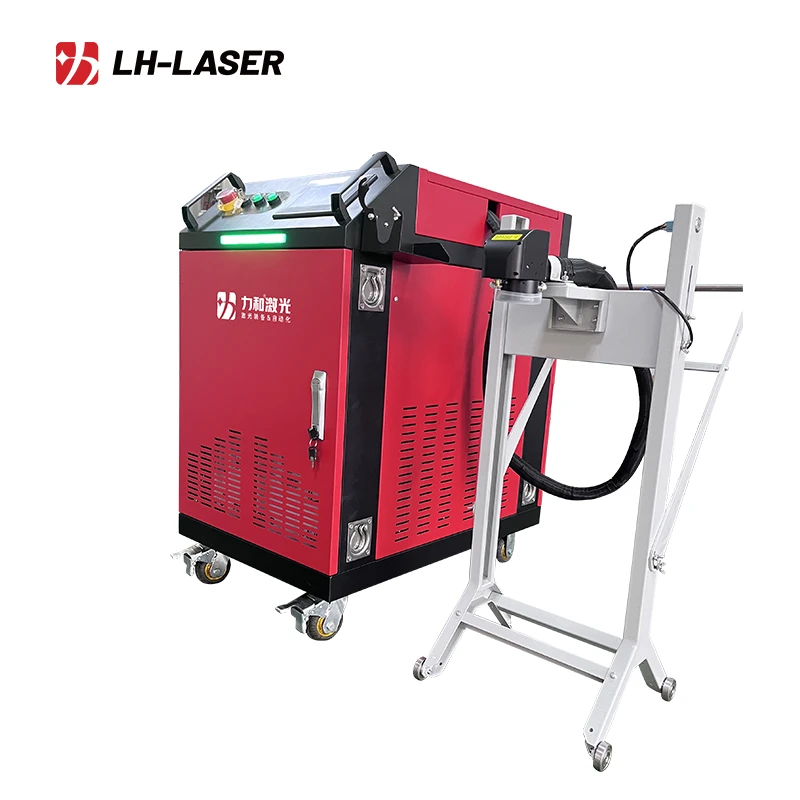 Raycus MAX Fiber1500W 2000W 3000WContinuous Handheld Laser Cleaning Machine For Stainless Steel Aluminum manufacturers
